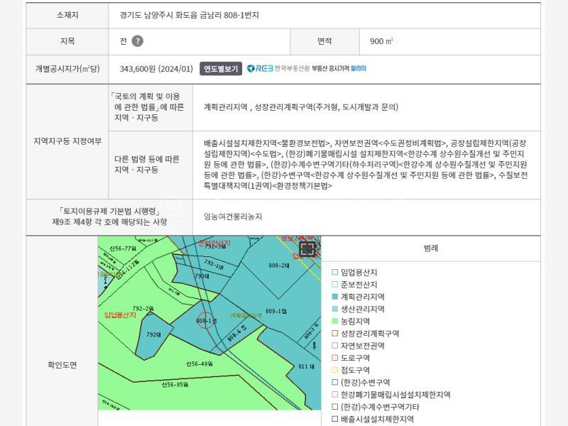 경기도 남양주시 화도읍 금남리 2차선변 강조망토지_3